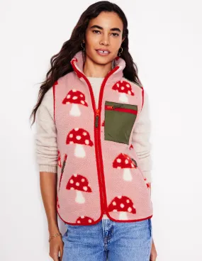 Truro Borg Gilet-Mushroom